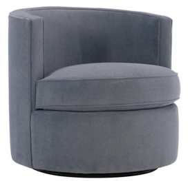 Gray Swivel Chair loved by owner